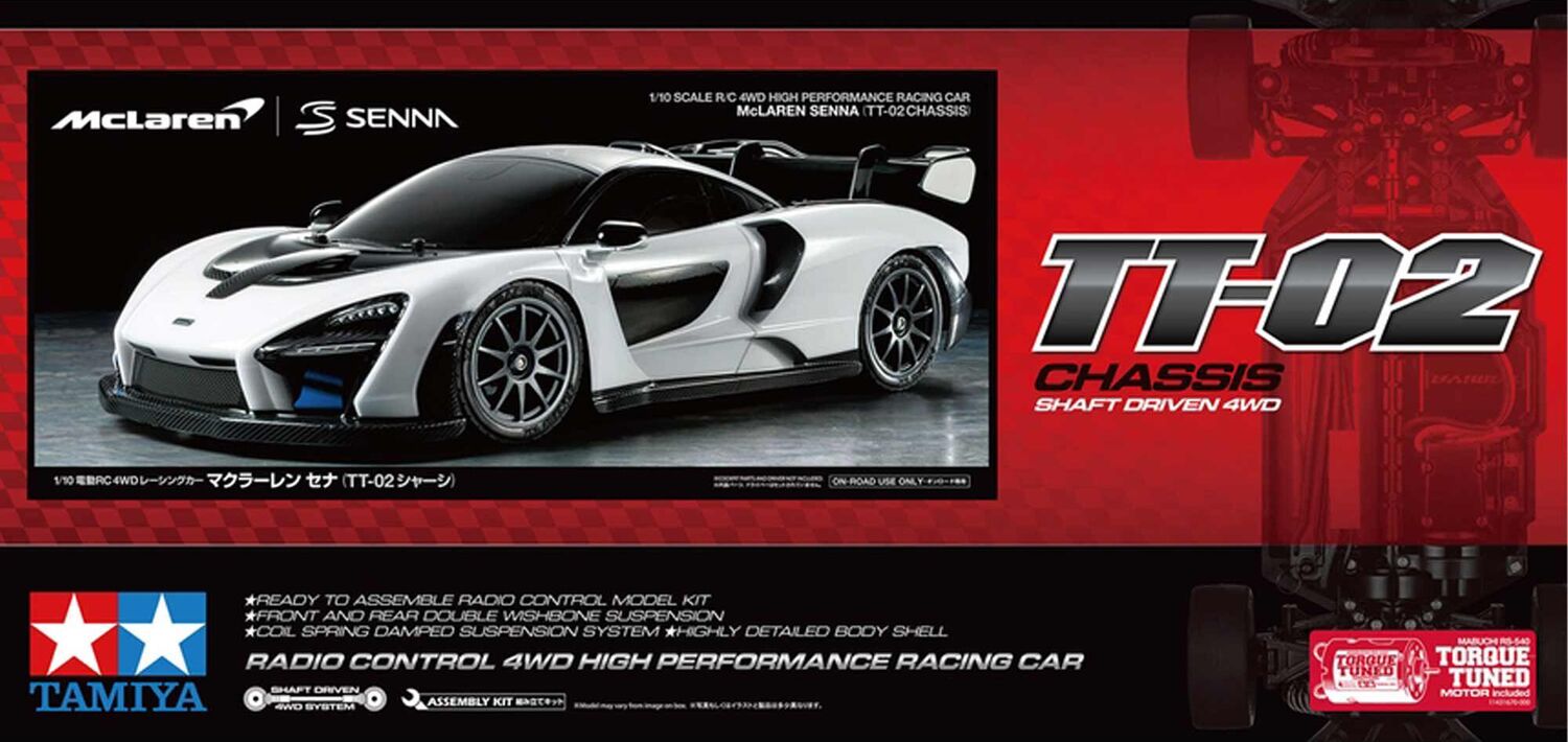 1/10 RC McLaren Senna, TT-02 Kit